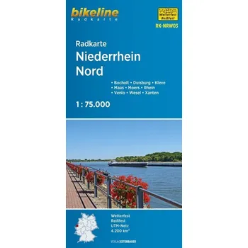 Cestování Radkarte Niederrhein Nord (RK-NRW03) - Esterbauer Verlag