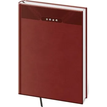 Diář Týdenní diář B5 Print Classic angl. červ