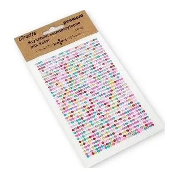 Set školních potřeb Kryształki samoprzylepne CR-03 mix kolor 3mm