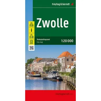 Zwolle, Stadtplan 1:20.000, freytag & berndt
