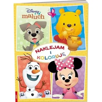 První čtění Disney Maluch. Naklejam i Koloruję - praca zbiorowa