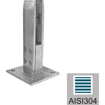 Zábradlí Nerezové zábradlí - Kotvení vrchní, sklo , AISI 304