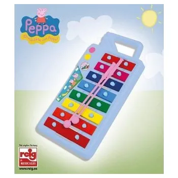 Hudební nástroj pro děti Świnka Peppa Ksylofon 8 nut REIG