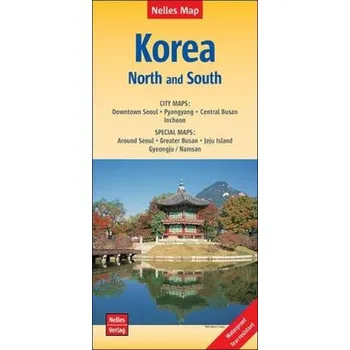 Nelles Map Landkarte Korea: North and South