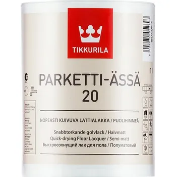 Tikkurila PARKETTI ÄSSÄ [20] POLOMAT - SEMI-MATT Velikost balení: 1 l