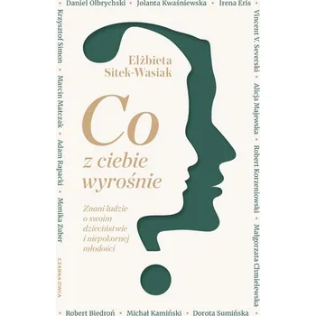 Literární biografie Co z ciebie wyrośnie? Znani ludzie o swoim dzieciństwie i niepokornej młodości - Sitek-Wasiak Elżbieta