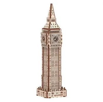 Dřevěná hračka Puzzle drewniane 3D Big Ben (pl, 2000, Nice Idea)