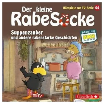 První čtění Der kleine Rabe Socke - Suppenzauber und andere rabenstarke Geschichten, 1 Audio-CD - Thalbach, Anna