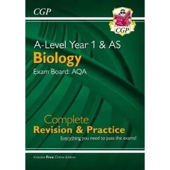 Příroda New A-Level Biology for 2018: AQA Year 1 & AS Complete Revision & Practice with Online Edition - CGP Books