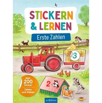 První čtění Stickern & Lernen - Erste Zahlen - Schmiedeskamp, Katja