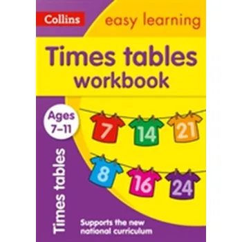 Učebnice Times Tables Workbook Ages 7-11: New Edition - Collins Easy Learning