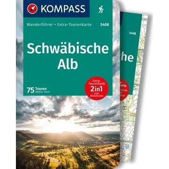 Cestování KOMPASS Wanderführer Schwäbische Alb, 75 Touren - Theil, Walter