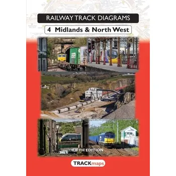 Book 4: Midlands & North West [EN] (2022, Brožovaná, TRACKmaps)