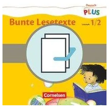 Cizí jazyk Deutsch plus - Grundschule - Bunte Lesetexte - Lesehefte Stufe 1 und 2 im Paket - Schramm, Martina