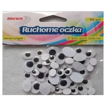 Set školních potřeb Ruchome oczka owalne 54szt