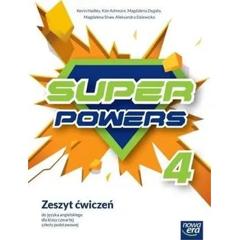 Cizí jazyk Język angielski super powers NEON zeszyt ćwiczeń dla klasy 4 szkoły podstawowej EDYCJA 2023-2025 - praca zbiorw