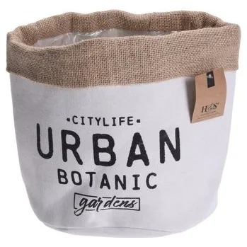 Květináč Textilní květináč Urban botanic 21x21 cm