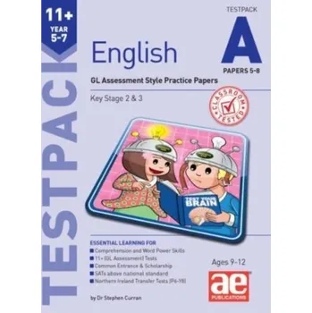Anglický jazyk 11+ English Year 5-7 Testpack A Papers 5-8 - Curran, Stephen C.