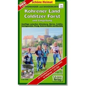 Doktor Barthel Karte Kohrener Land, Colditzer Forst und Umgebung