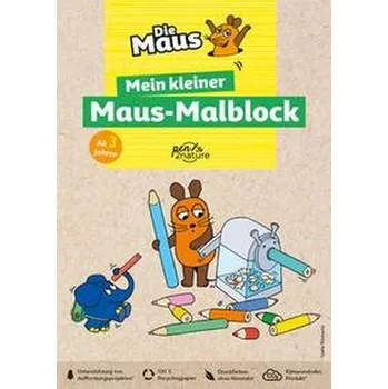 První čtění Mein kleiner Maus-Malblock | Für Kinder ab 3 Jahren | Die Sendung mit der Maus - Pen2nature