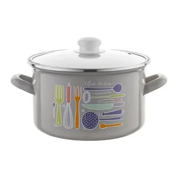 Hrnec SMALTOVANÝ HRNEC 20CM STAFFIO