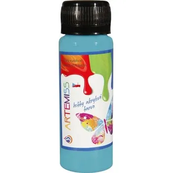 Výtvarná barva ARTEMISS Hobby acrylová barva Odstín: tyrkysová 045