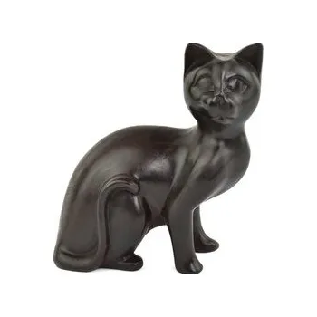 Soška pryskyřice Kočka - 12 x 12 cm