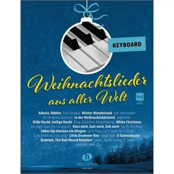 Weihnachtslieder aus aller Welt - Keyboard - Sieblitz, Uwe