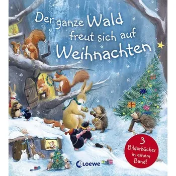 První čtění Der ganze Wald freut sich auf Weihnachten - Chapman, Jane