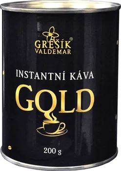 Káva Valdemar Grešík Gold instantní káva 200 g