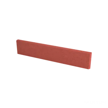 Venkovní dlažba DITON Záhonový obrubník 100 x 5 x 20 cm Červená