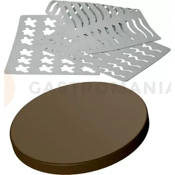 Čokoláda Silikonová forma na čokoládové dekorace, průměr 36 mm - CHASIL17 | MARTELLATO, CHASIL17