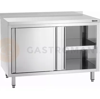 Dětská skříň Pracovní skříňka série 700 s lištou, 1200x700x850 mm, posuvné dveře | BARTSCHER, 338127