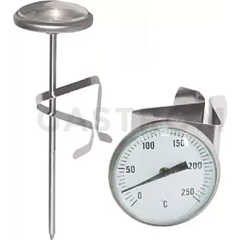 Kuchyňský teploměr Teploměr vpichový 0ºC +250°C | TOM-GAST, T-7845