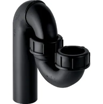 Geberit Příslušenství - Zápachová uzávěrka pro dřez, se svěrným šroubením, přívod/vývod svislý, d 50 mm, d1 50 mm 152.038.16.1