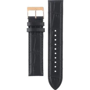 Řemínek na hodinky Kožený řemínek Orient UL00F011P0 14mm (pro model RF-QA00), černý