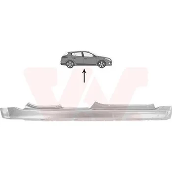 Prah karosérie Nástupní panel VAN WEZEL 4327104