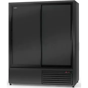 Lednice Chladicí skříň s posuvnými dveřmi, dolní agregát, 4 kl., nerezový vnitřní prostor a opláštění, 1200x745x1980 mm | RAPA, SCh - ZR 1200 ecoline