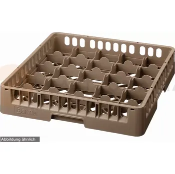 Čistič myček Koš na sklenice, 25 přihrádek, 500x500x142 mm | BARTSCHER, 5327