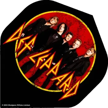 Příslušenství pro šipky Mission Letky Def Leppard - Official Licensed - F5 - Original F4173