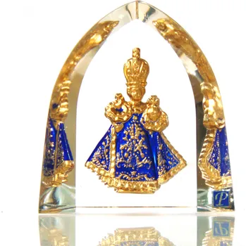 Figurka Pražské Jezulátko velké modré 5,5x6cm