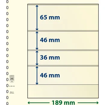 Obal pro sběratelský předmět Lindner 802406 - 4 kapsy (46 mm) Velikost balení: 1 ks