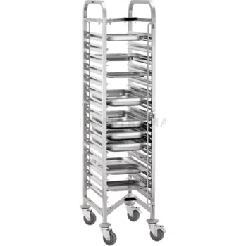 Kancelářský vozík Gastronomický vozík na 15 x GN, 440x615x1710 | BARTSCHER, AGN1500-1/1