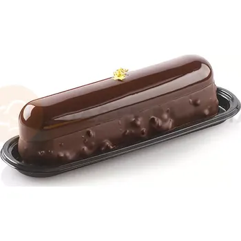 Výroba svíčky Sada forem na dezerty - 8x 30 ml, 135x28x37 mm + vykrajovátko | SILIKOMART, L'Éclair 120