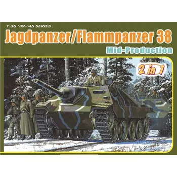 Plastikový model Model Kit military 6845 - JAGDPANZER 38 MID PRODUCTION (1:35)