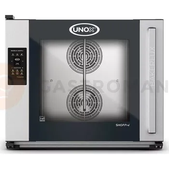 Pec na pizzu Konvekční pec se zvlhčováním a ručním otevíráním 6x 600x400 mm, 10,3 kW/400V, Vittoria.Matic | UNOX, BAKERLUX SHOP.Pro TOUCH