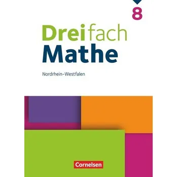 Učebnice Dreifach Mathe 8. Schuljahr. Nordrhein-Westfalen - Schulbuch - Simon, Ariane