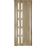 STANDOM Shrnovací dveře prosklené ST6 Dub sonoma 94,5 cm + doprava zdarma