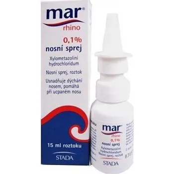 Lék na kašel, rýmu a nachlazení Mar Rhino 0,1 % nosní sprej 15 ml