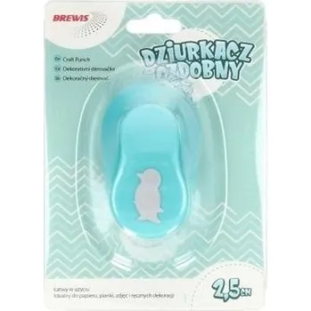 Set školních potřeb Dziurkacz ozdobny - Pingwin 2,5cm MIX